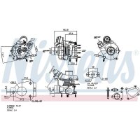 NISSENS 93139 Lader, Aufladung
