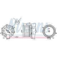 NISSENS 87292 Innenraumgebläse