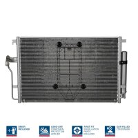 NISSENS 940826 Kondensator, Klimaanlage