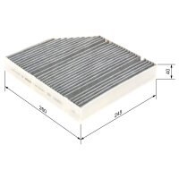 BOSCH 1 987 435 601 Filter, Innenraumluft
