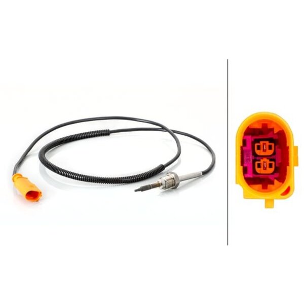 HELLA 6PT 014 494-801 Sensor, Abgastemperatur