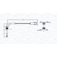 MAGNETI MARELLI 172000193010 Sensor, Abgastemperatur