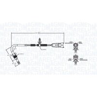 MAGNETI MARELLI 172000107010 Sensor, Abgastemperatur