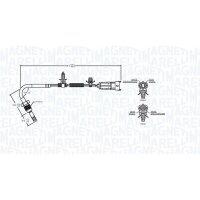 MAGNETI MARELLI 172000221010 Sensor, Abgastemperatur