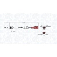 MAGNETI MARELLI 172000015010 Sensor, Abgastemperatur