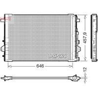 DENSO DCN17059 Kondensator, Klimaanlage
