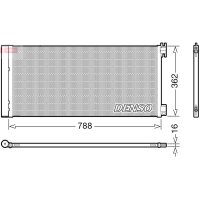 DENSO DCN23042 Kondensator, Klimaanlage