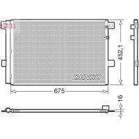 DENSO DCN32065 Kondensator, Klimaanlage
