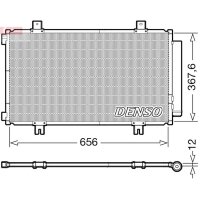 DENSO DCN47009 Kondensator, Klimaanlage