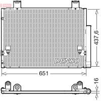DENSO DCN50057 Kondensator, Klimaanlage