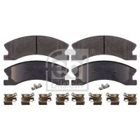 FEBI BILSTEIN 116372 Bremsbelagsatz, Scheibenbremse