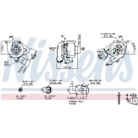 NISSENS 93102 Lader, Aufladung