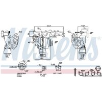 NISSENS 93285 Lader, Aufladung
