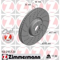 ZIMMERMANN 150.2957.20 Bremsscheibe
