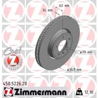 ZIMMERMANN 450.5226.20 Bremsscheibe