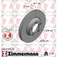 ZIMMERMANN 460.4505.20 Bremsscheibe