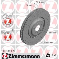 ZIMMERMANN 100.3363.70 Bremsscheibe