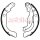 ASHIKA 55-00-020 Bremsbackensatz