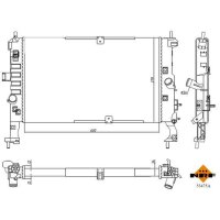 NRF 53475A Kühler, Motorkühlung