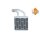 NRF 54324 Wärmetauscher, Innenraumheizung