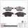 ZIMMERMANN 24123.900.1 Bremsbelagsatz, Scheibenbremse