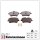 ZIMMERMANN 23144.995.1 Bremsbelagsatz, Scheibenbremse