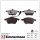 ZIMMERMANN 23392.900.1 Bremsbelagsatz, Scheibenbremse