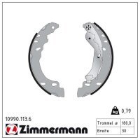 ZIMMERMANN 10990.113.6 Bremsbackensatz