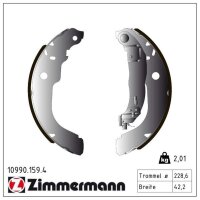 ZIMMERMANN 10990.159.4 Bremsbackensatz