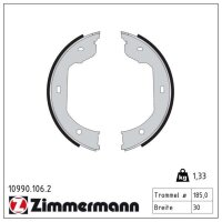 ZIMMERMANN 10990.106.2 Bremsbackensatz, Feststellbremse