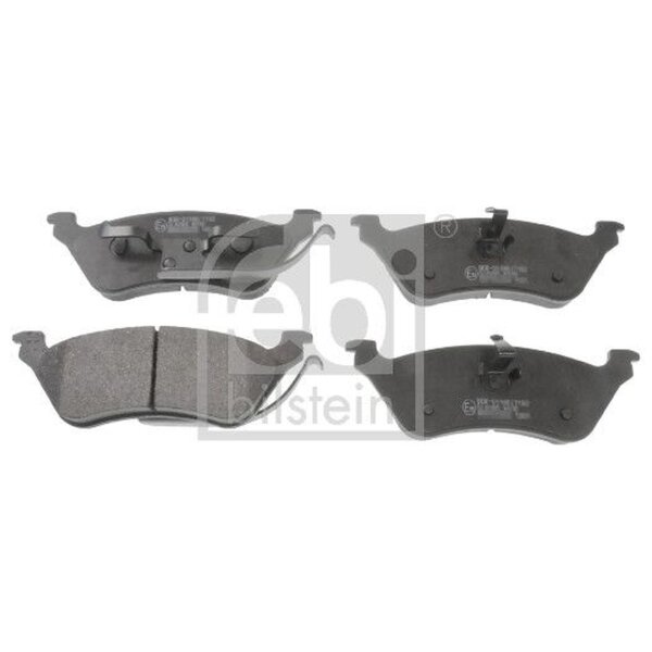 FEBI BILSTEIN 116318 Bremsbelagsatz, Scheibenbremse