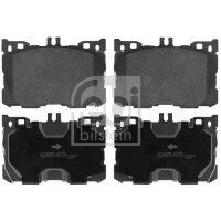 FEBI BILSTEIN 116428 Bremsbelagsatz, Scheibenbremse