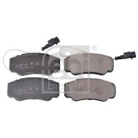 FEBI BILSTEIN 116254 Bremsbelagsatz, Scheibenbremse