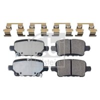FEBI BILSTEIN 116249 Bremsbelagsatz, Scheibenbremse
