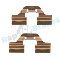 RAP BRAKES R-U0004 Zubehörsatz, Scheibenbremsbelag