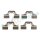 RAP BRAKES R-U0143 Zubehörsatz, Scheibenbremsbelag