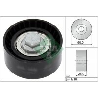 Schaeffler INA 532 0868 10 Umlenk-/Führungsrolle,...