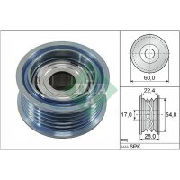 Schaeffler INA 532 0900 10 Umlenk-/Führungsrolle,...