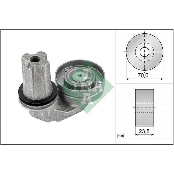 Schaeffler INA 534 0635 10 Riemenspanner, Keilrippenriemen