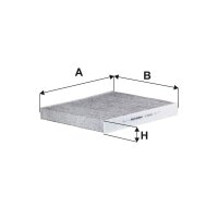 FILTRON K 1055A Filter, Innenraumluft