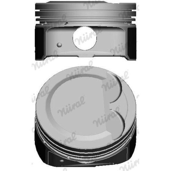 NÜRAL 87-424807-00 Kolben