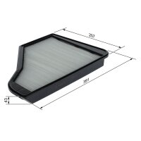 BOSCH 1 987 435 116 Filter, Innenraumluft