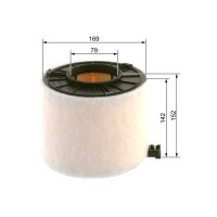 BOSCH F 026 400 422 Luftfilter