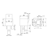 BOSCH 0 986 AH0 080 Relais, Arbeitsstrom