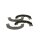 BOSCH 0 986 487 965 Bremsbackensatz, Feststellbremse