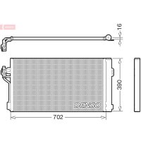 DENSO DCN99057 Kondensator, Klimaanlage