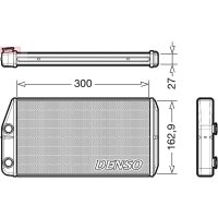 DENSO DRR01002 Wärmetauscher, Innenraumheizung