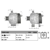 DENSO DAN1483 Generator