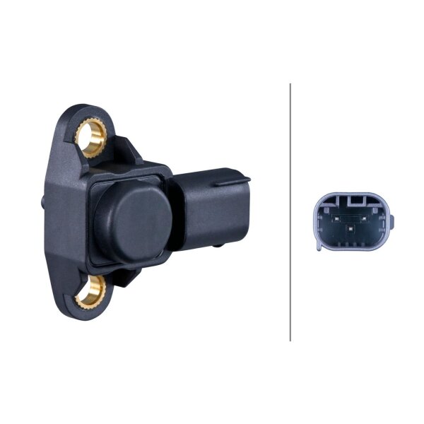 HELLA 6PP 358 152-061 Sensor, Ladedruck