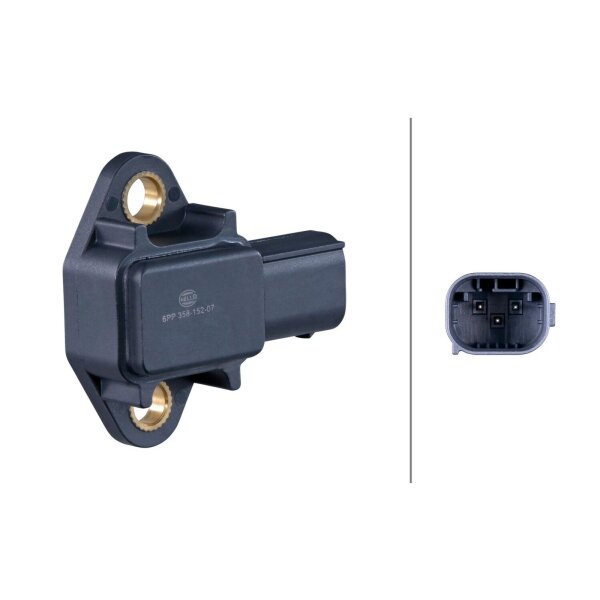 HELLA 6PP 358 152-071 Sensor, Ladedruck